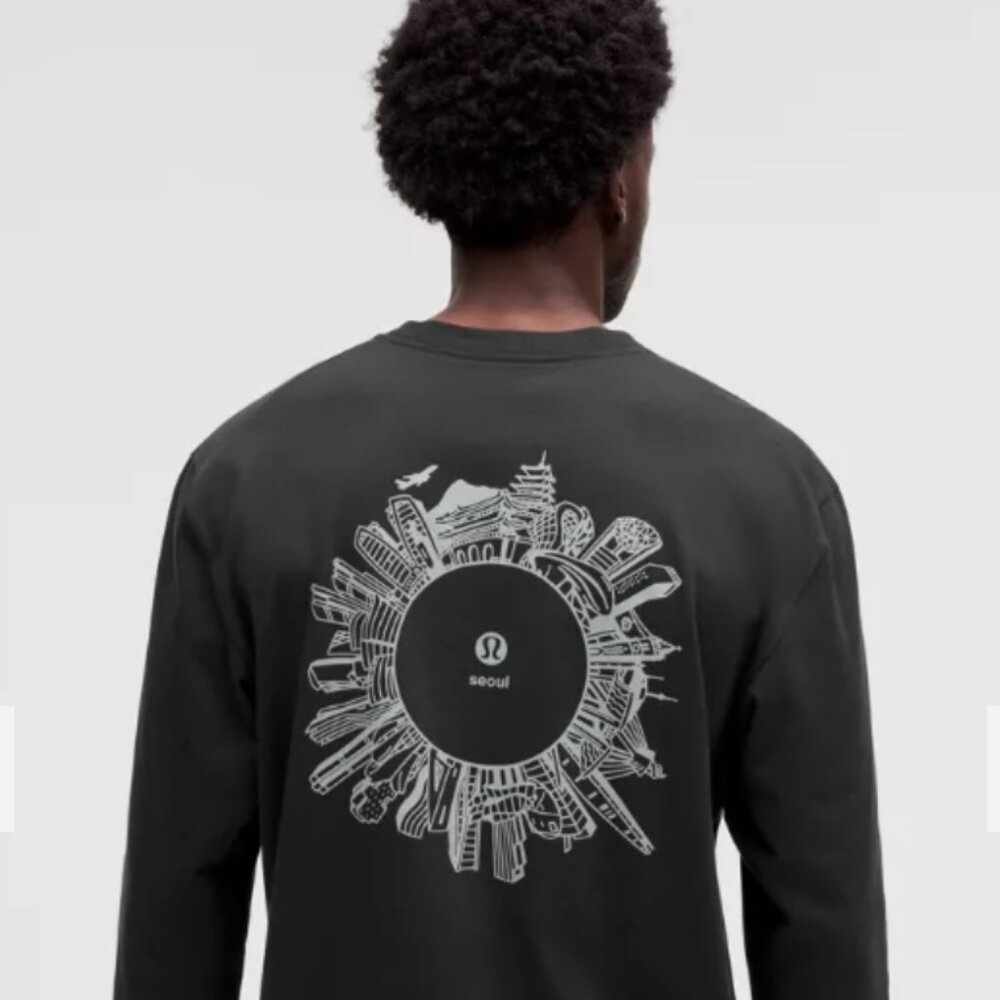 rare Lululemon Hong Kong Long Sleeve (sz L)